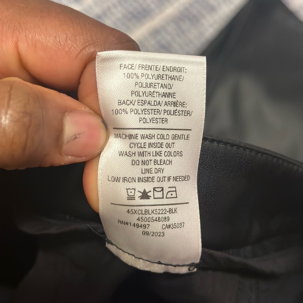 JOE’S Mid-Rise Women Black 100% Polyurethane  Pants Size 25 NWOT - Picture 10 of 10